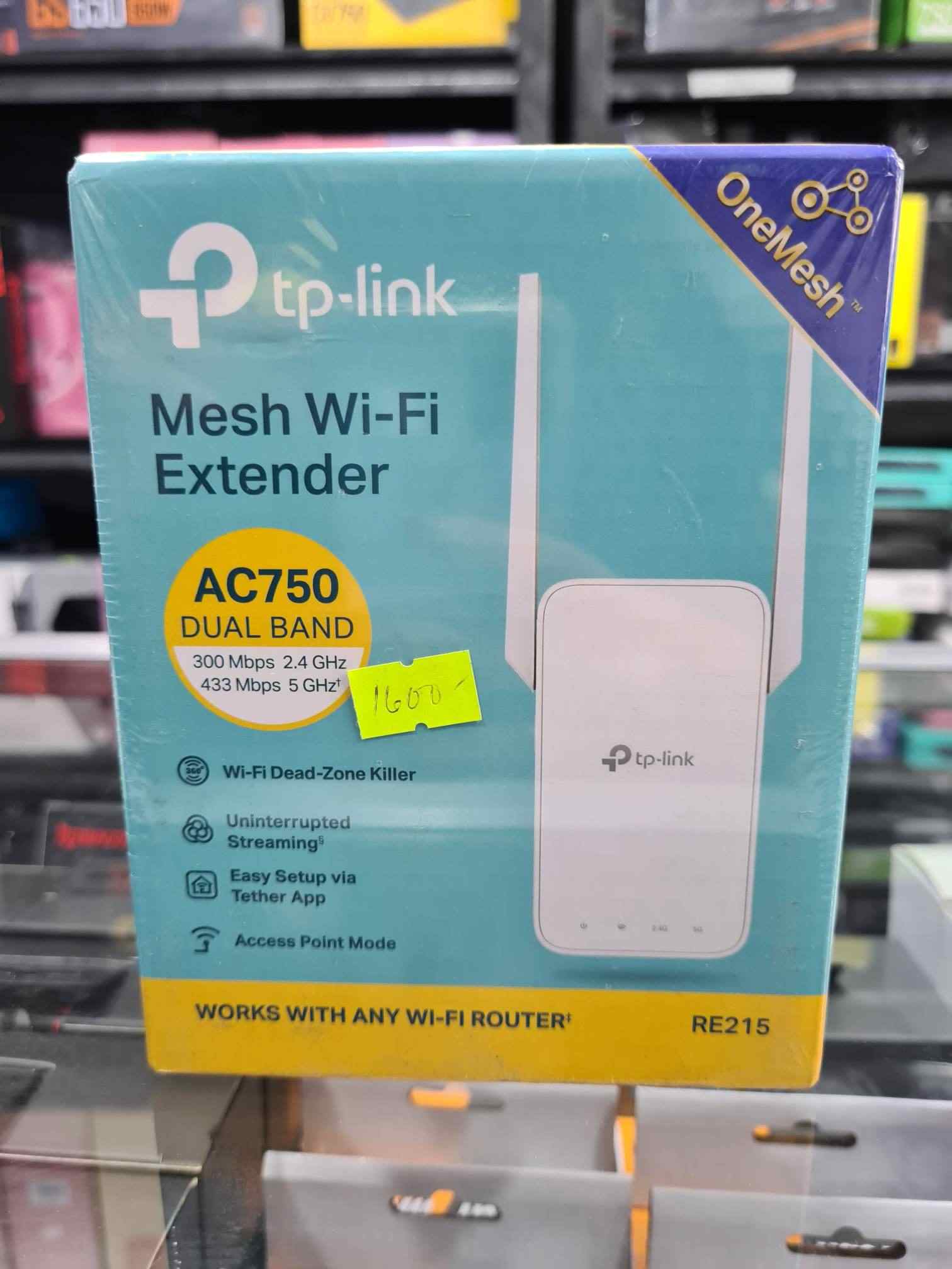 tp link mesh wifi extender ac750 re190